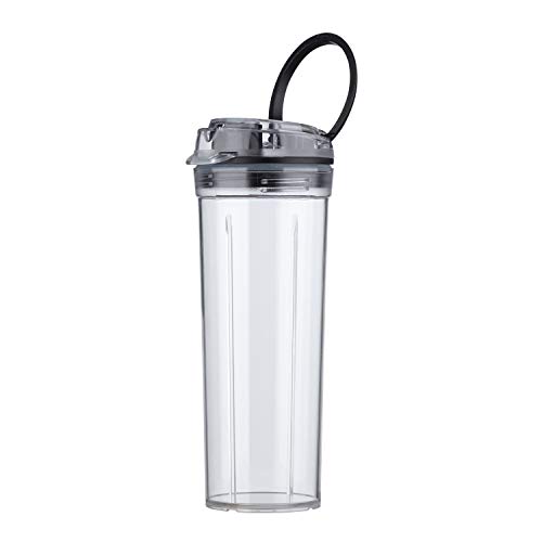 IKOHS Batidora de Vaso MOI - Batidora de Vaso Individual para Smoothies y Batidos, 230 W, Individual, Portátil, Cuchillas de Acero Inoxidable, 230W, Libre de BPA, Diseño Exclusivo, Color Rosa