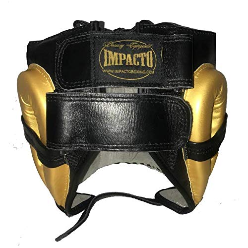 IMPACTO - Casco de Piel con Barra Frontal