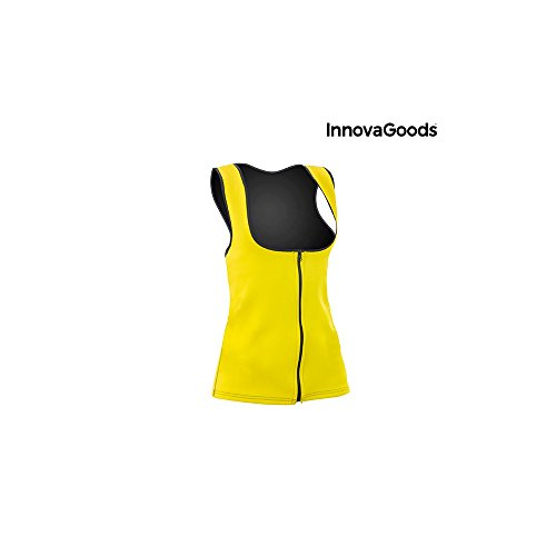 InnovaGoods IG117704 Chaleco Deportivo, Mujer, Amarillo, L