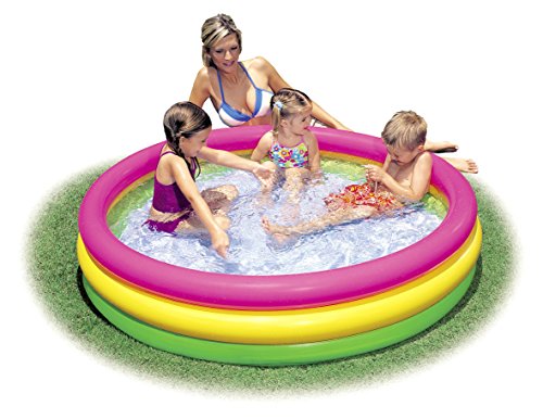 Intex 57422NP - Piscina hinchable 3 aros Sunset 147 x 33 cm