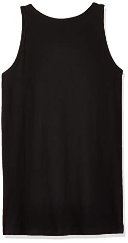 Jack & Jones Basic Tank Top - Camiseta de tirantes con cuello redondo sin mangas para hombre, Negro (Black C-N10), Large