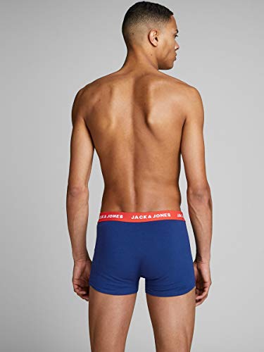 JACK & JONES Jaclee Trunks 5 Pack Bóxer, Azul (Surft The Web/Estate Blue/Blue Jewel), X-Large (Pack de 5) para Hombre