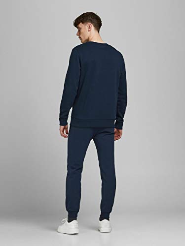 Jack & Jones Jjigordon Jjshark Sweat Pants Viy Noos Pantalones de Deporte, Azul (Navy Blazer Navy Blazer), W (Tamaño del Fabricante: M) para Hombre