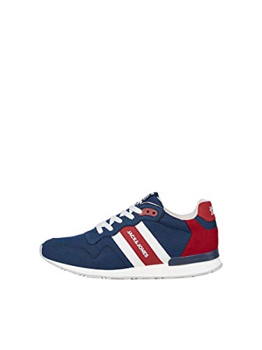 Jack & Jones NOS Jfwstellar Mesh Majolica Blue Noos, Zapatillas para Hombre, 42 EU