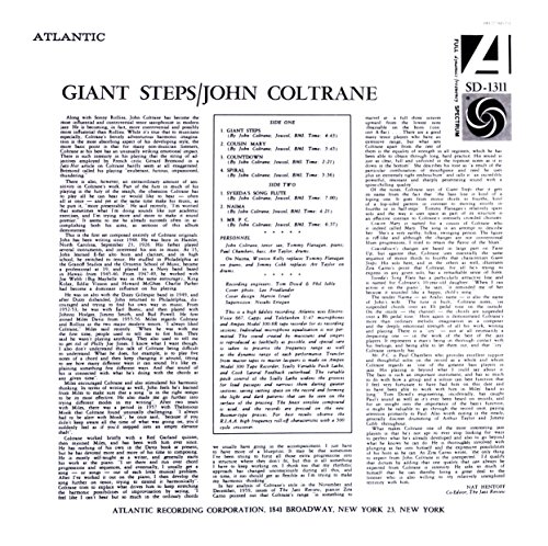 John Coltrane: Giant Steps (Mono Remaster) [Winyl]