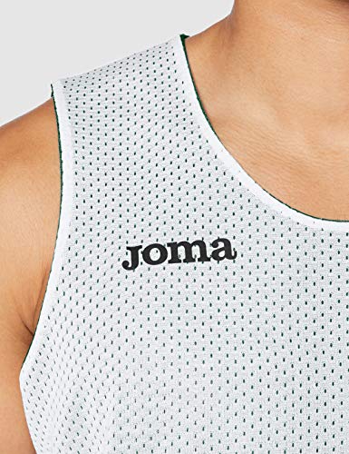 Joma Aro Basketball Reversibil Camiseta, Hombres, Verde-450, L