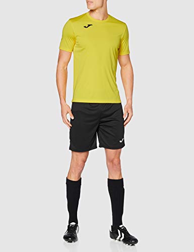 Joma Combi Camiseta Manga Corta, Hombre, Amarillo, M