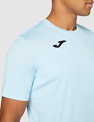 Joma Combi Camiseta Manga Corta, Hombre, Azul (Celeste), M