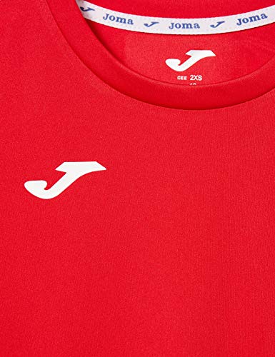 Joma Combi Camiseta Manga Corta, Hombres, Rojo, L