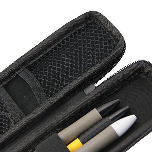 JTDEAL Duro Estuche EVA Carcasa Rígida Para Bolsa De Lápiz Pluma Lápiz Caso Titular Para Ejecutivo Pluma Estilográfica,Bolígrafo,Lápiz Capacitivo,Apple Pencil,Wacom Creative Lápiz Capacitivo 2 y Otros