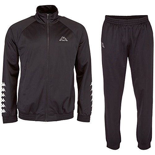 Kappa Till Tracksuit - Chándal de Fitness para Hombre, Color Negro, Talla L