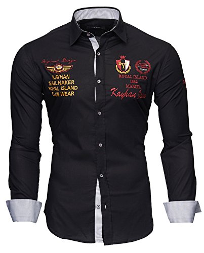 Kayhan Hombre Camisa Monaco Black S