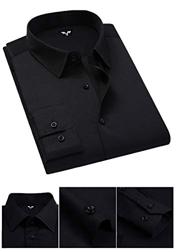 Kayhan Hombre Camisa, TwoFace als Uni Classic Black 3XL