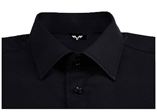 Kayhan Hombre Camisa, TwoFace als Uni Classic Black 3XL