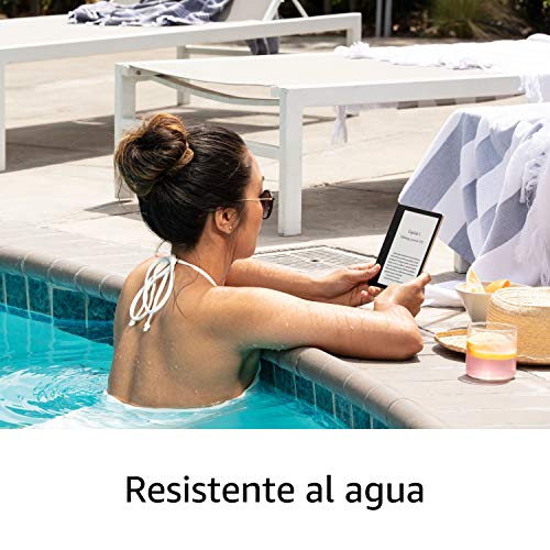 Kindle Oasis, ahora con luz cálida ajustable, resistente al agua, 32 GB, wifi, grafito