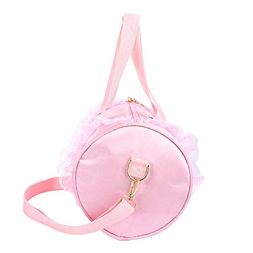 koulate Mochila de Ballet Infantil, Bolso de Baile con Vestido de Encaje Rosa para Bailarinas, niñas y niños (2#)