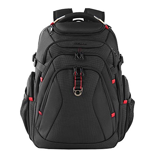 KROSER Mochila para Portátil de Viaje 17.3" XL Mochila para Computadora con Bolsillos RFID Hidrófugo Mochila Universitaria Negocio Elegante Grande Bolso para Portátil Escolar para Hombres/Mujeres