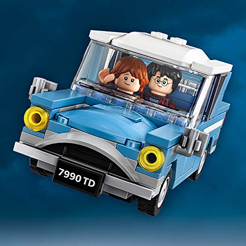 LEGO Harry Potter Número 4 de Privet Drive Set con Ford Anglia, Figura de Dobby y Familia Dursley, Multicolor (75968)