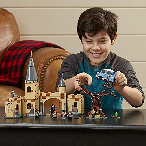 LEGO Harry Potter - Sauce Boxeador de Hogwarts, Juguete de Construcción del Mundo Mágico con Minifiguras de Harry Potter, Ron Weasley, Hermione Granger, Severus Snape y Otros Personajes (75953)