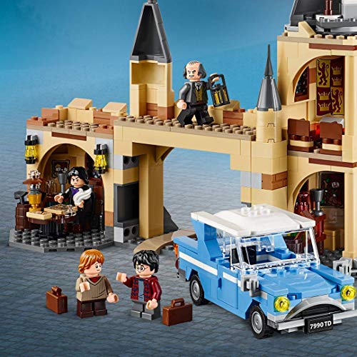 LEGO Harry Potter - Sauce Boxeador de Hogwarts, Juguete de Construcción del Mundo Mágico con Minifiguras de Harry Potter, Ron Weasley, Hermione Granger, Severus Snape y Otros Personajes (75953)