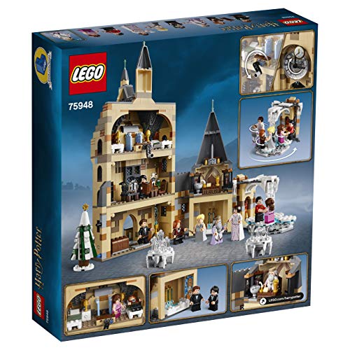 LEGO Harry Potter - Torre del Reloj de Hogwarts, Set de Construcción Compatible con los Sets del Sauce Boxeador y el Gran Comedor (75948)