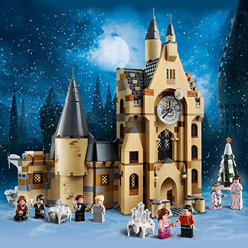 LEGO Harry Potter - Torre del Reloj de Hogwarts, Set de Construcción Compatible con los Sets del Sauce Boxeador y el Gran Comedor (75948)