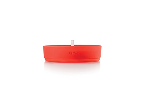 Lékué Recipiente para cocinar Palomitas, Rojo, 20 cm