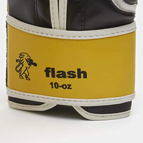 León 1947 Flash, Guantes de Boxeo Unisex-Adulto, Unisex Adulto, Flash, Amarillo