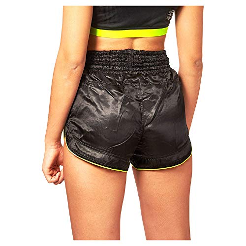 Leone 1947 AB801 Pantalones Cortos de Kick-Thai, Mujer, Negro, XS