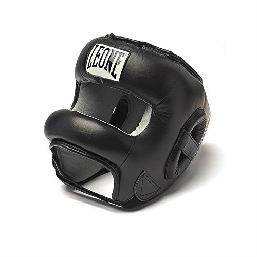 LEONE 1947 - Casco de protección para Adulto, Unisex, Color Negro, Talla única