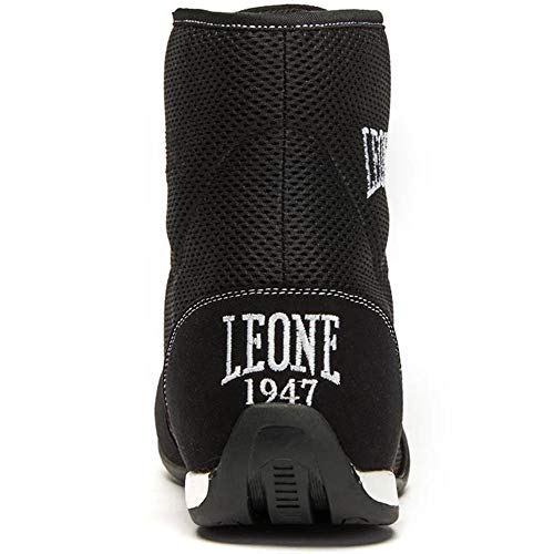 LEONE 1947 CL188 - Botas de Boxeo, Unisex, para Adulto, Negro, Talla 41