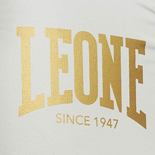 LEONE 1947 GN039 Guantes de Boxeo, Unisex – Adulto, Blanco, 10OZ