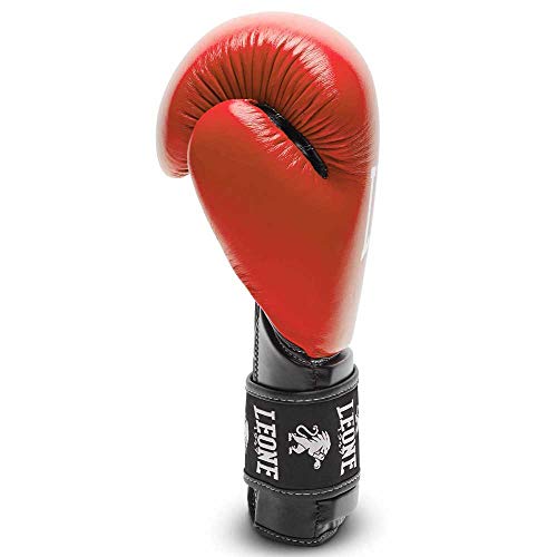 Leone 1947 Guantes de boxeo Ambassador GN207 rojo (16 oz)