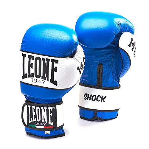 LEONE 1947 Shock Guantes de Boxeo, Unisex Adulto, Shock, Turquesa