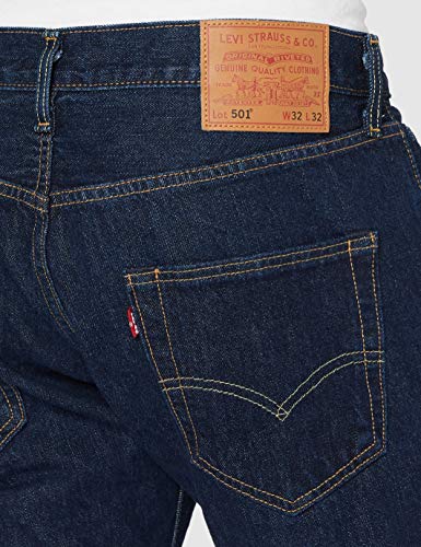 Levi's 501 Original Vaqueros, Onewash, 32W/32L para Hombre