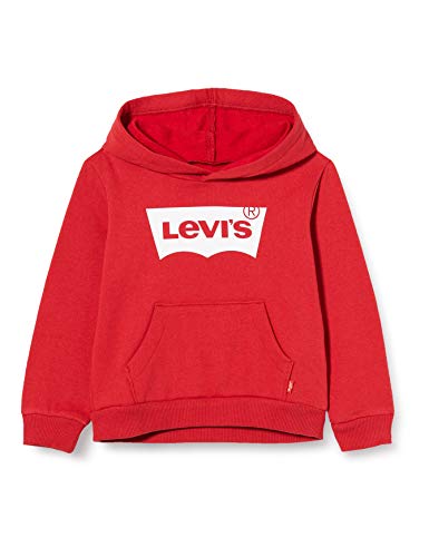 Levi's Kids Lvb Batwing Screenprint Hoodie Sudadera Levis Red/ White para Niños