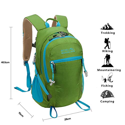 Local Lion 20L Mochila Ciclismo Senderismo Impermeable para Alpinismo Camping al Aire Libre Mochila de Trekking con Cubierta de Lluvia