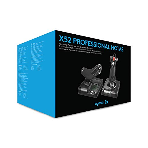 Logitech G Saitek PRO Flight Yoke System - Palanca Profesional y Accelerador