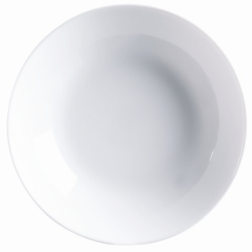 Luminarc Vajilla Redonda 19 Piezas Modelo Diwali Combinadas, Vidrio Opal, Blanco