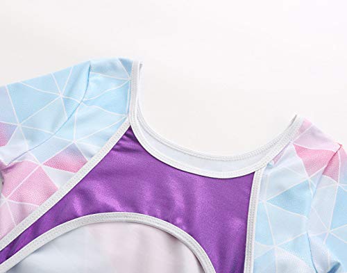 Maillots de Gimnasia para Niña Leotardo Ritmica Artística Ballet sin Mangas