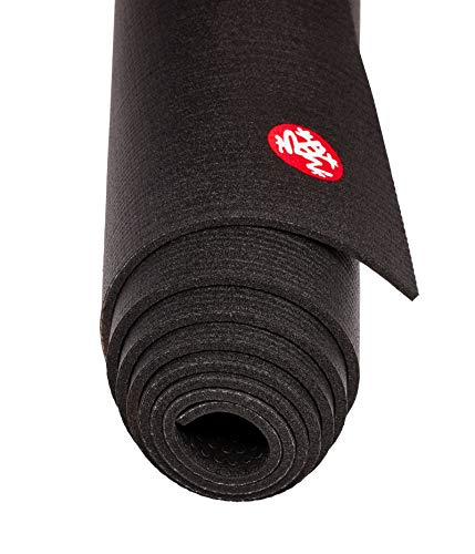 Manduka PROlite - Esterilla de yoga y pilates (180 cm), color negro