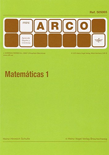 MATEMATICAS 1 MINI ARCO