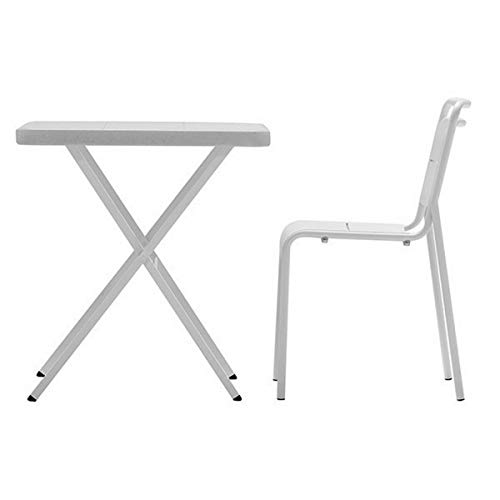 MATHI DESIGN Malaga - Silla de terraza blanca