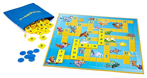 Mattel Games Scrabble junior, juegos de mesa para niños (Mattel Y9669)