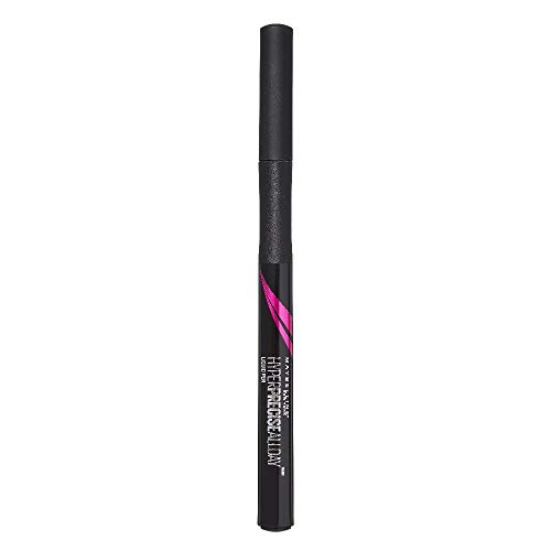 Maybelline New York - Hyper Precise All Day Matte Eyeliner Mate, Larga Duración, Waterproof, Color Negro