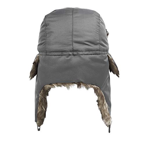 MeOkey Sombrero de Trampero Unisex Impermeable Invierno Cálido Gorro de Aviador Ruso para Actividades al Aire Libre