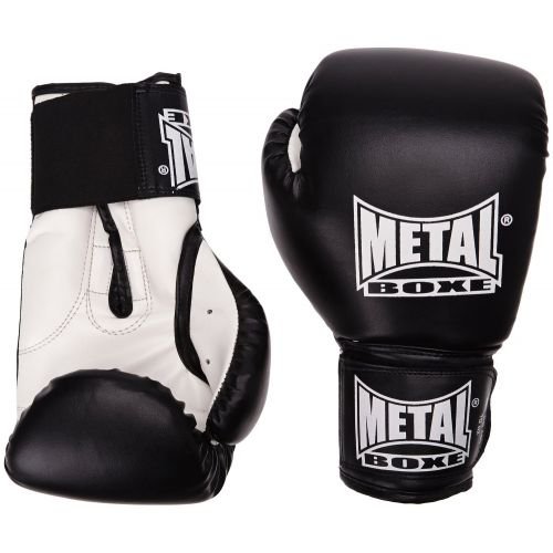 Metal Boxe MB221 - Guantes de boxeo, color negro - negro, tamaño 8 oz