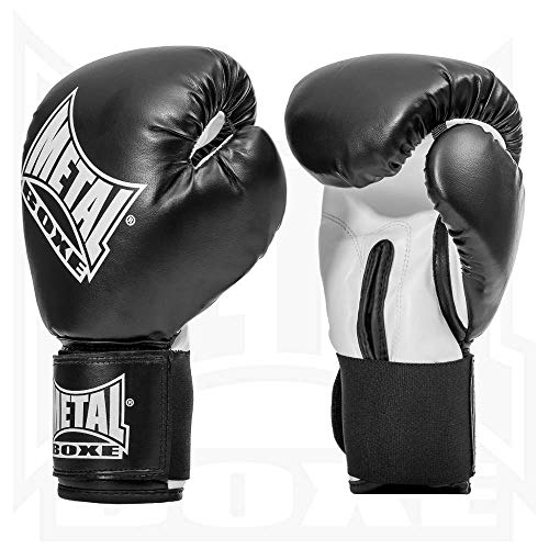 Metal Boxe MB221 - Guantes de boxeo, color negro - negro, tamaño 8 oz