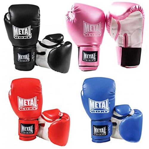 Metal Boxe MB221 - Guantes de boxeo, color rojo - rojo, tamaño 10 onzas