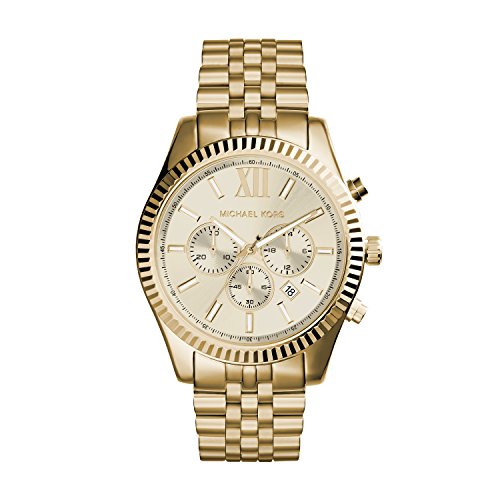 Michael Kors Reloj Cronógrafo para Hombre de Cuarzo con Correa en Acero Inoxidable MK8281